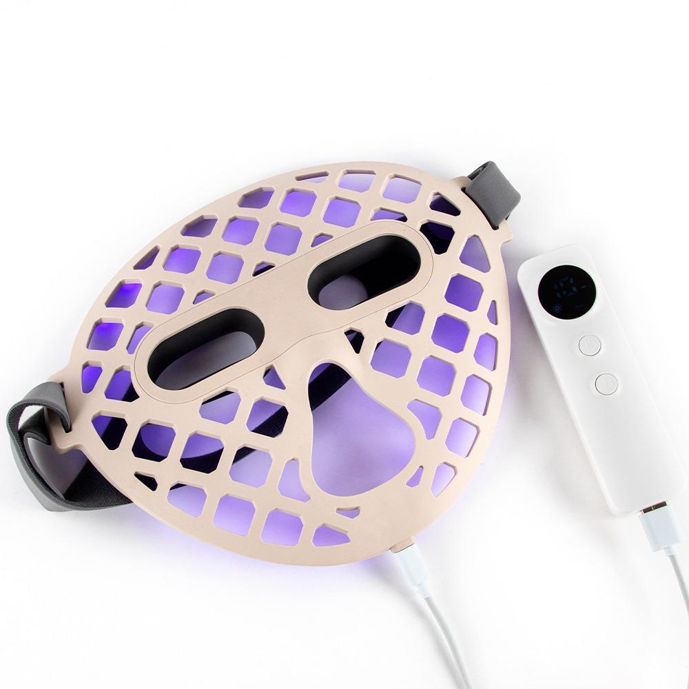 LED mask with blue light