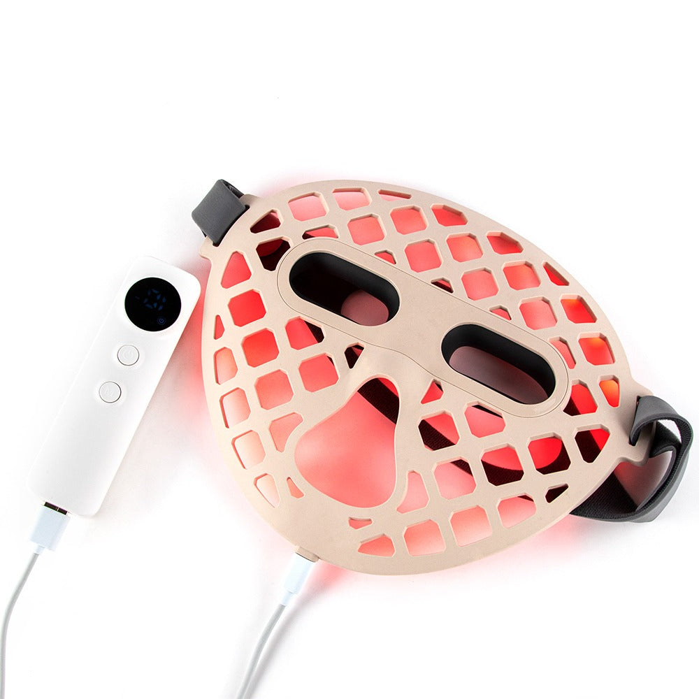 LED mask with red light